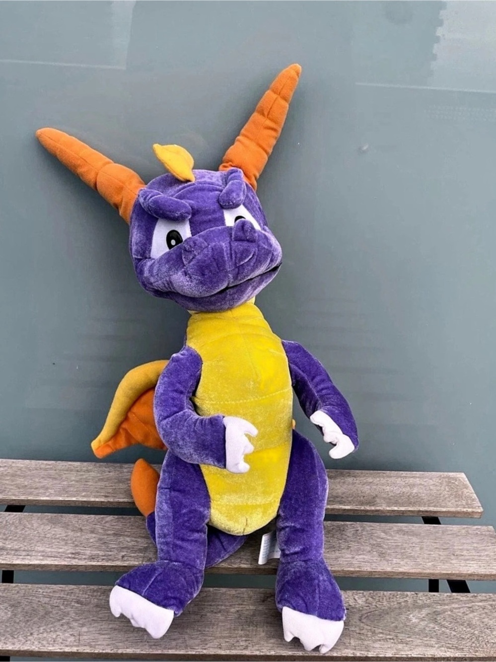 Vintage Spyro the Dragon Video Game Toy Network 10"  Plush Stuffed 2003 Rar